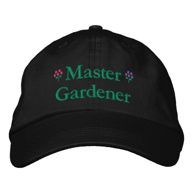 Casquette Brodée Maître Gardener (Devant)