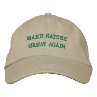 Casquette Brodée Make Nature Great Again