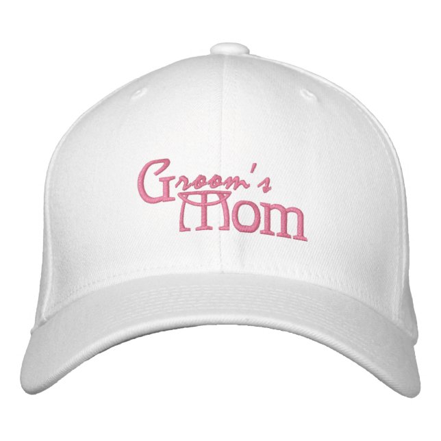 Casquette Brodée Maman de Groom (Devant)