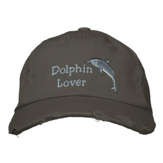 Casquette Brodée Mammifère de mer de Dolphin Lover