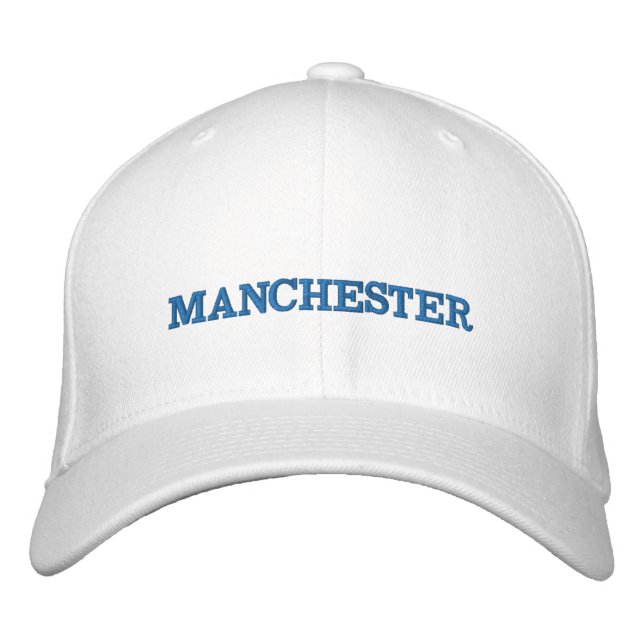 Casquette Brodée Manchester (Devant)