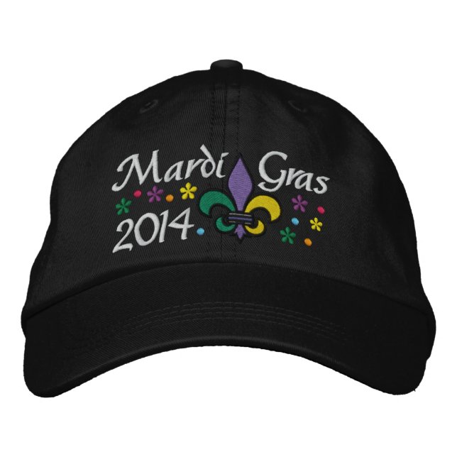 Casquette Brodée Mardi Gras - SRF (Devant)