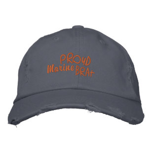Casquette Brodée Marines - Fier de la famille militaire