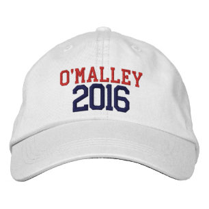 Casquette Brodée Martin O'Malley Président 2016