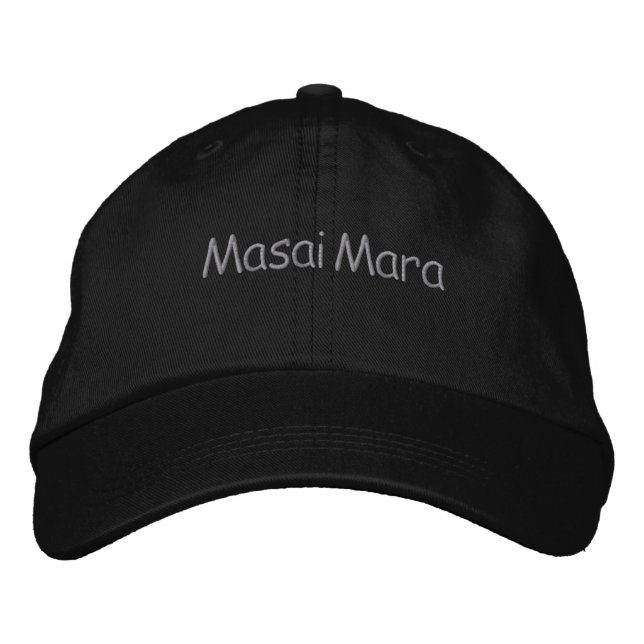 Casquette Brodée Masai Mara (Devant)