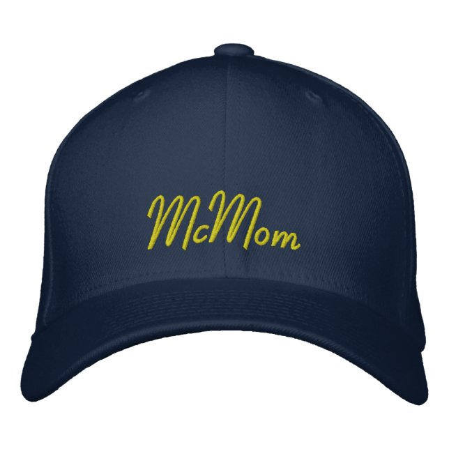 Casquette Brodée McMom (Devant)