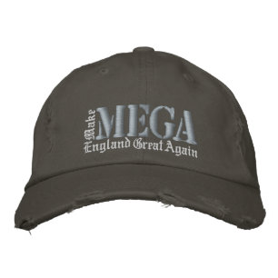 Casquette Brodée MEGA Angleterre Grande encore Common Law Purple Gr