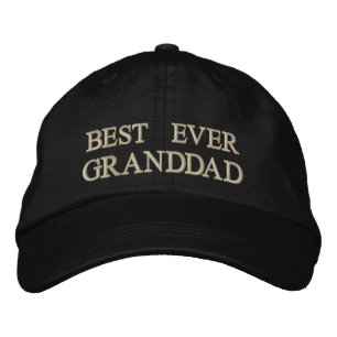Casquette Brodée Meilleur cadeau brodé de grand-père