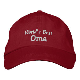Casquette Brodée Meilleur Oma-Grand-Parent du monde Jour OU Anniver