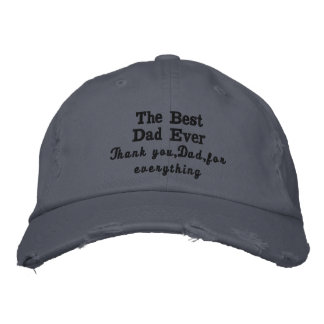 Casquette Brodée Meilleur Père Jamais- Fête des pères Ou Anniversai
