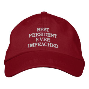 Casquette Brodée Meilleur président jamais blessé