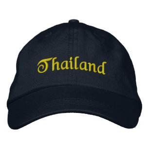 Casquette Brodée Mémoire sur les vacances en Thaïlande