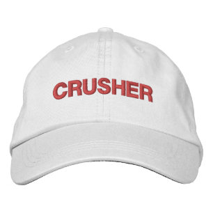 Casquette Brodée Mens Fashion Funny Novelty Golf Surnom CRUSHER