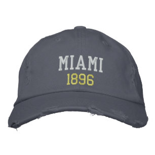 CASQUETTE BRODÉE MIAMI 1896