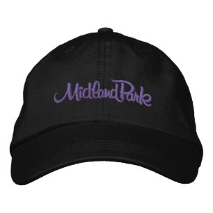 Casquette Brodée Midland Park Vintage Retro Modern