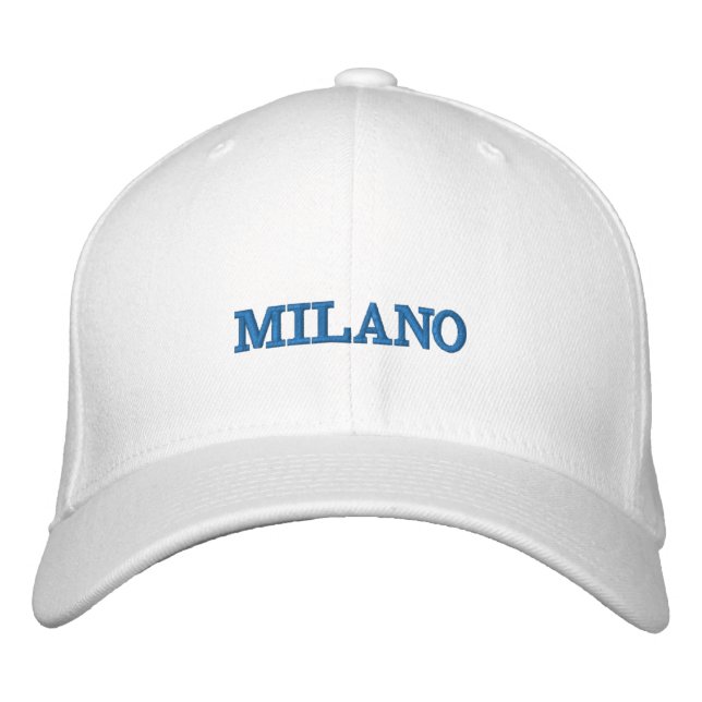 Casquette Brodée Milano (Devant)