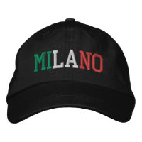 MILANO "Milan" Italie Drapeau Couleurs Vert Blanc