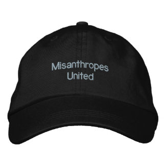 Casquette Brodée Misanthropes unis