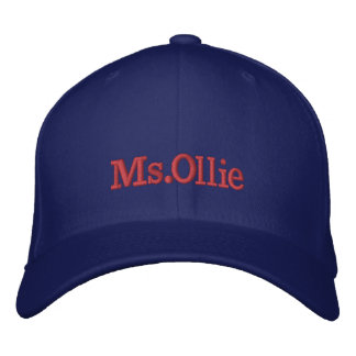 Casquette Brodée Mme Ollie