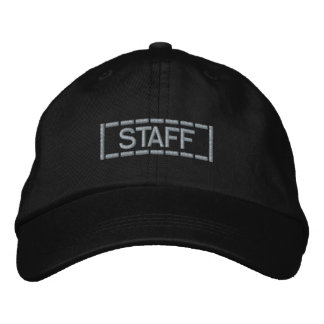 Casquette Brodée Modern Industrial Dashed Box Logo Custom Text