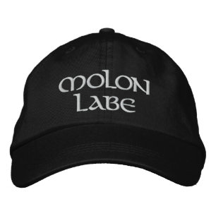 CASQUETTE BRODÉE MOLON LABE