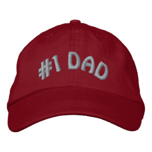 Casquette Brodée Mondes mignons Plus grand numéro un #1 Papa