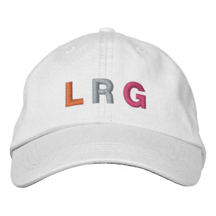 Casquette Brodée Monogramme de la fête de la mariée rose-jaune