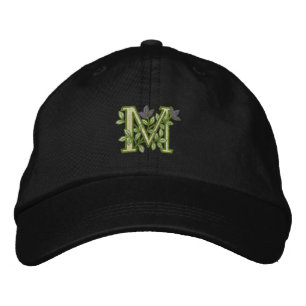 Casquette Brodée Monogramme initial M