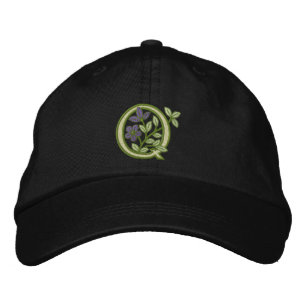 Casquette Brodée Monogramme initial Q