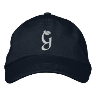 CASQUETTE BRODÉE MONOGRAMMES