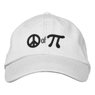 Casquette Brodée Morceau de tarte comme dans la paix de pi
