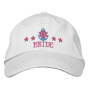 Casquette Brodée Motif d'ancre du bateau à voile