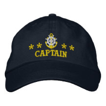 Motif nautique de capitaine de marins