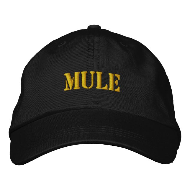 CASQUETTE BRODÉE MULES (Devant)