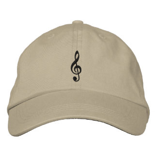 Casquette Brodée Music Notes Embroidered Cap