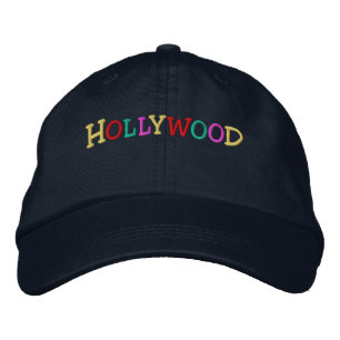 Casquette Brodée Namedrop Nation_Hollywood multicolore