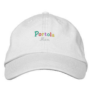 Casquette Brodée Namedrop Nation_Portola Maman multicolore