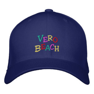 Casquette Brodée Namedrop Nation_Vero Beach multicolore