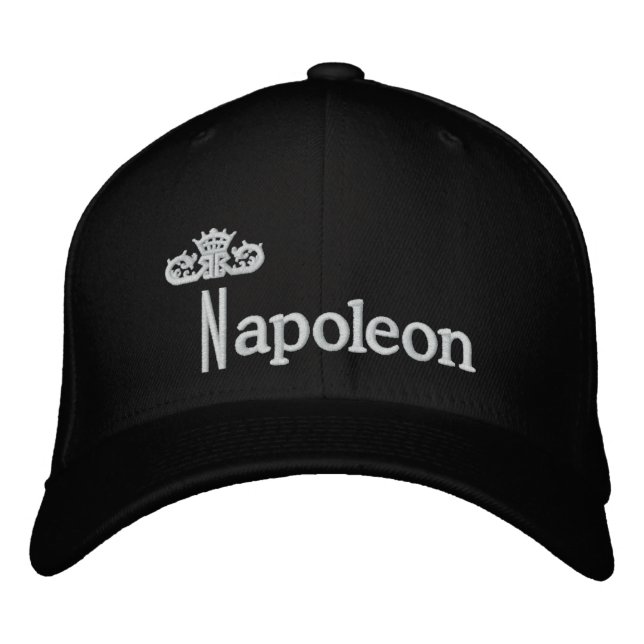 Casquette Brodée Napoleon Bonaparte (Devant)
