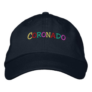 Casquette Brodée Nation_Coronado multicolore