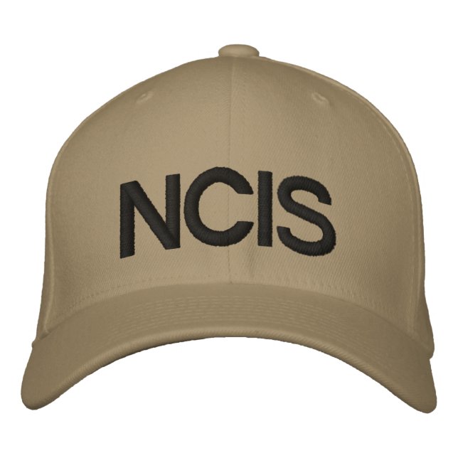CASQUETTE BRODÉE NCIS (Devant)