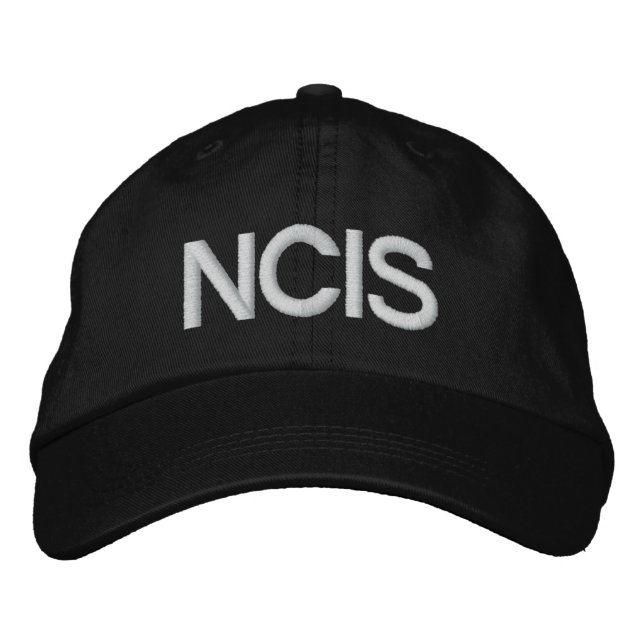 CASQUETTE BRODÉE NCIS (Devant)