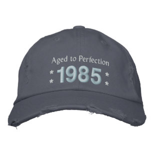 Casquette Brodée Né en 1985 AGED TO PERFECTION 30th Birthday V2H