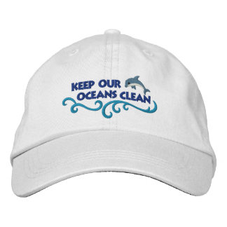 Casquette Brodée Nettoyer les océans