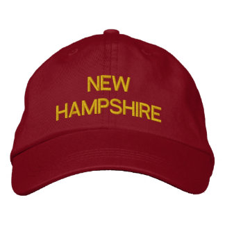 CASQUETTE BRODÉE NEW HAMPSHIRE