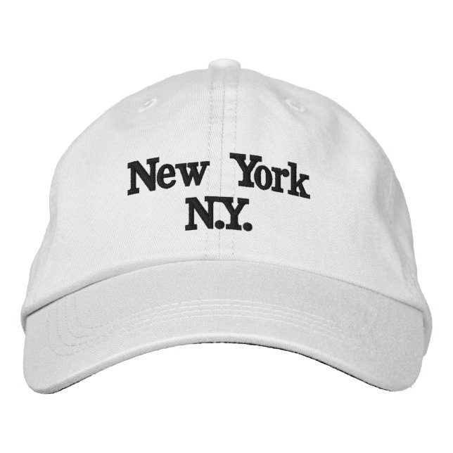 Casquette Brodée New York (Devant)