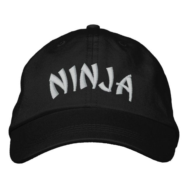 Casquette Brodée Ninja (Devant)