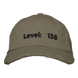 Casquette Brodée Niveau : 138