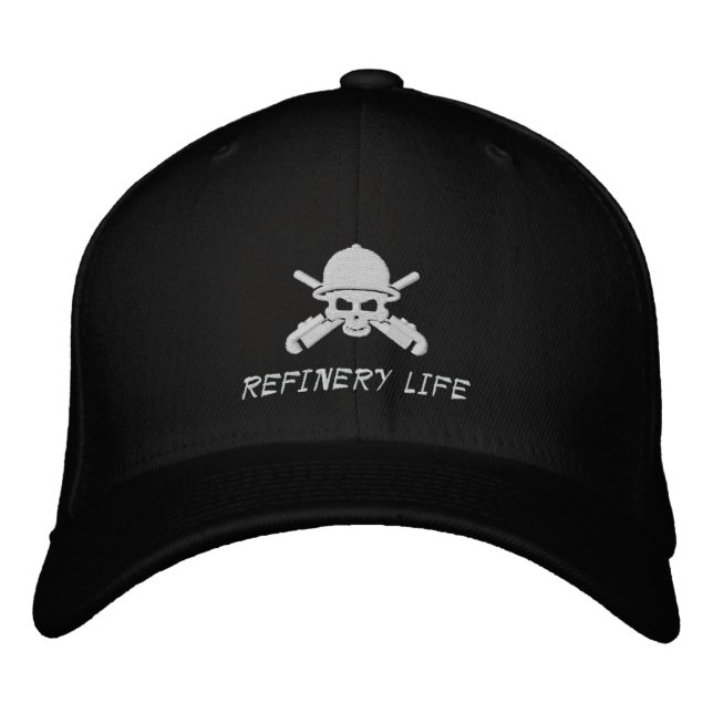 Casquette Brodée No Whining - La vie de la raffinerie (Devant)