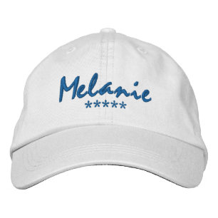 Casquette Brodée Nom de Melanie